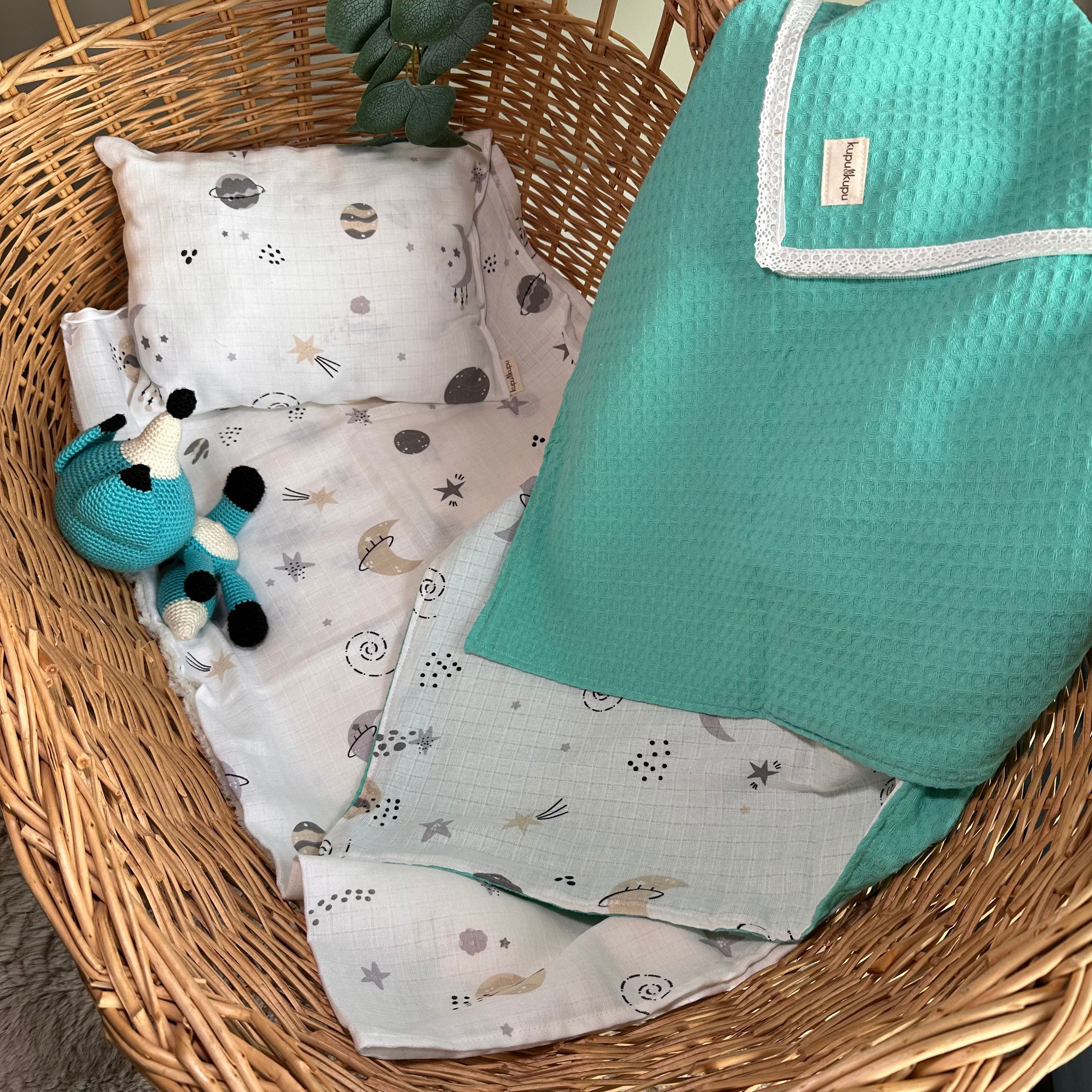 Kupu Surprise Pillow - 3-in-1 Baby Pillow, Blanket & Sheet
